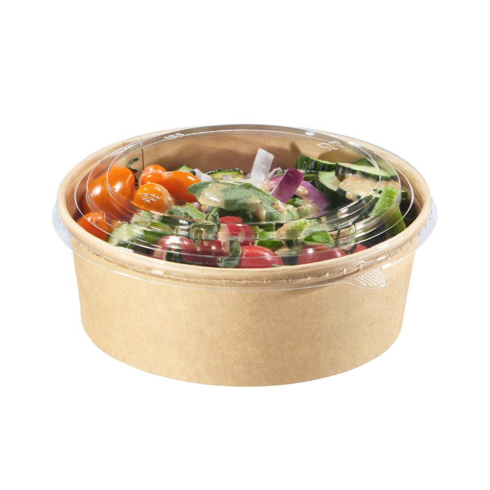 Round Disposable Salad Bowl